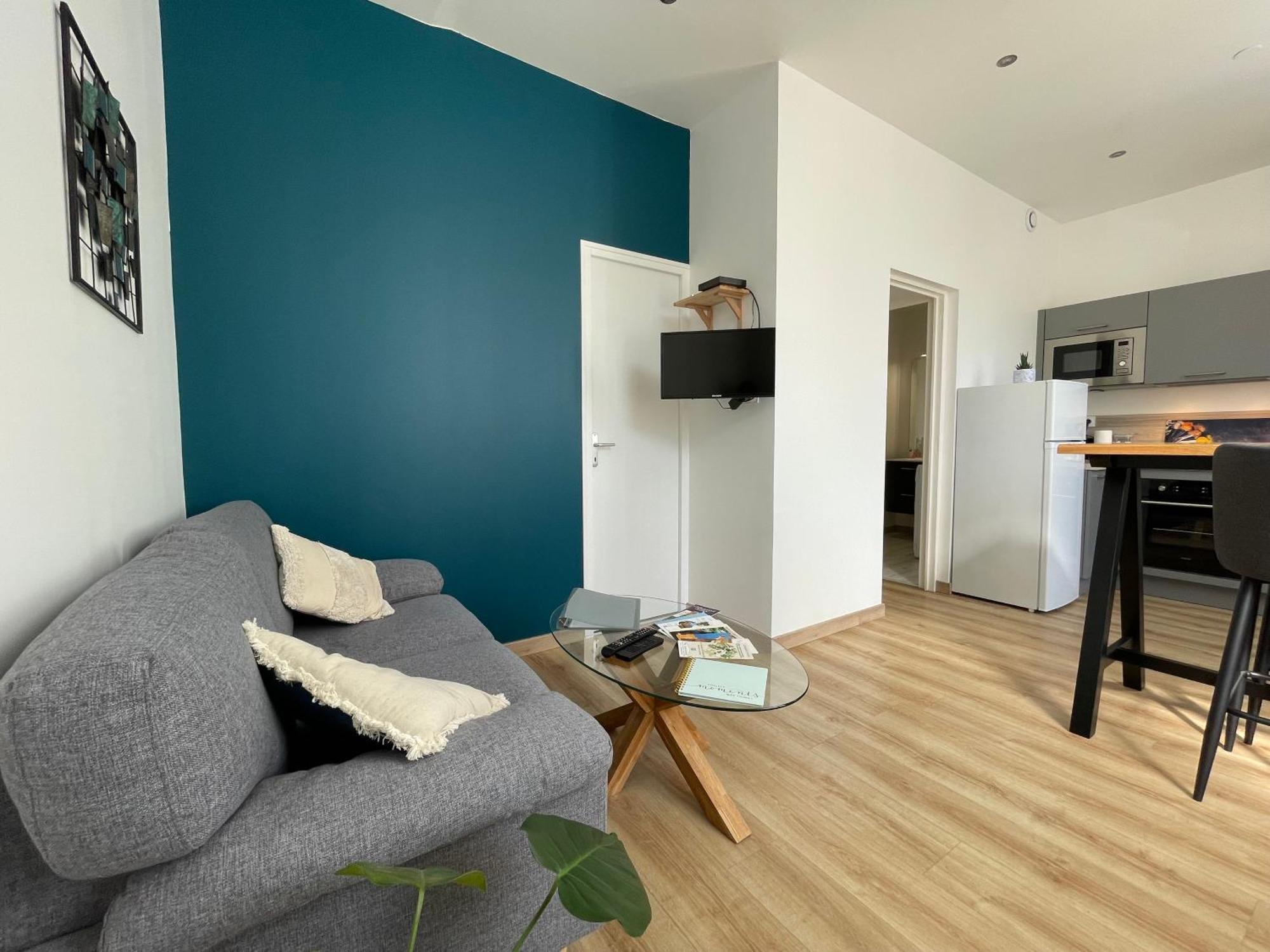 Bel Appartement, 2 Lits Doubles, Parking Gratuit Chablis Exterior foto