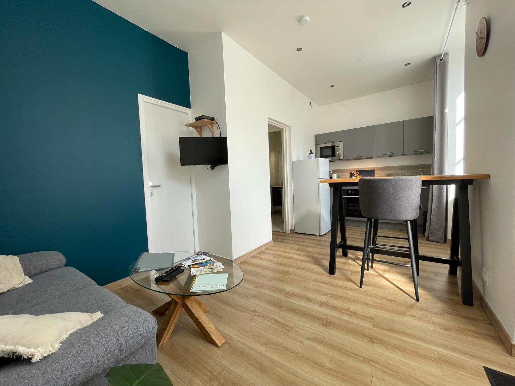 Bel Appartement, 2 Lits Doubles, Parking Gratuit Chablis Exterior foto
